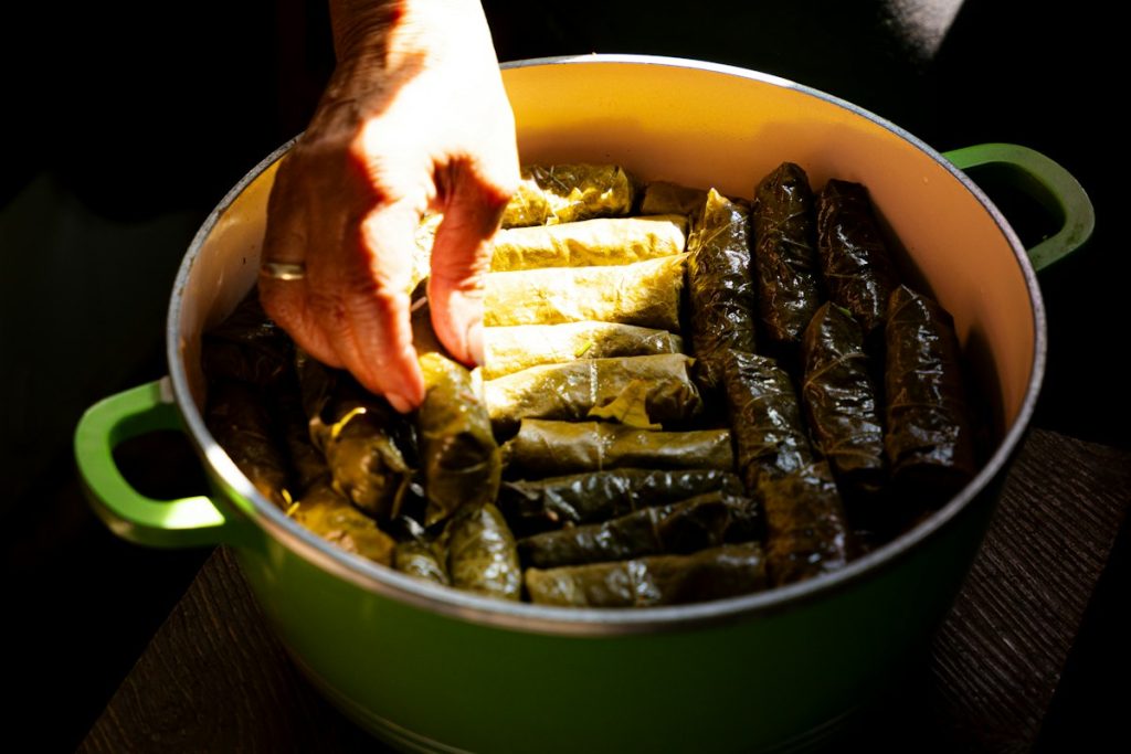 محشي ورق العنب زي الجدة