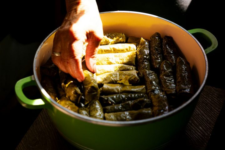 محشي ورق العنب زي الجدة