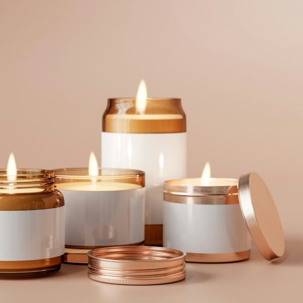 طقم شموع معطرة